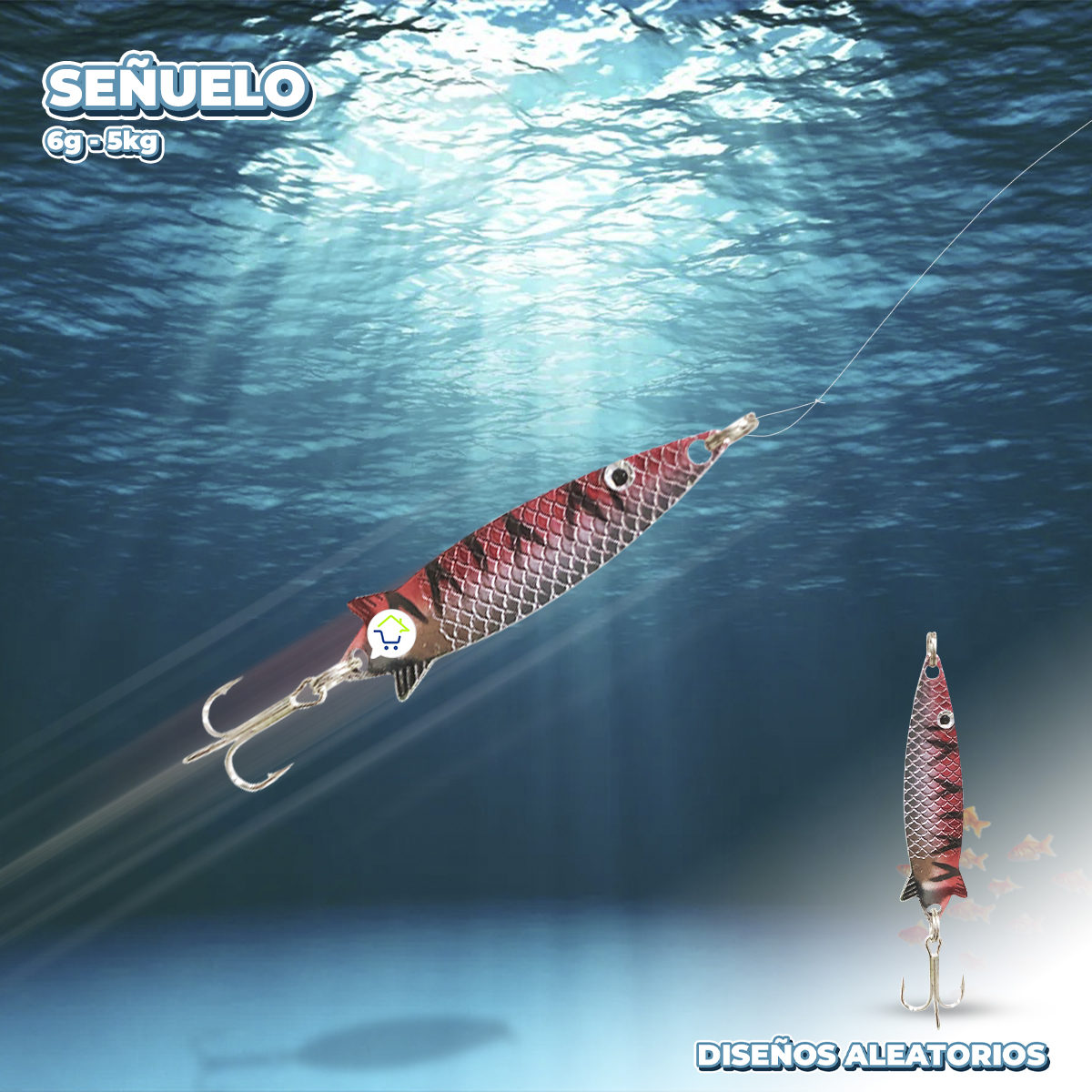 Señuelos Para Pesca Anzuelo ZD-24